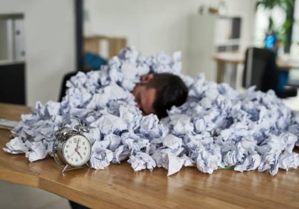 آیا تاکنون تجربه غرق شدگی در کاری را داشته اید؟